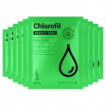 Sample chlorofil body scrub